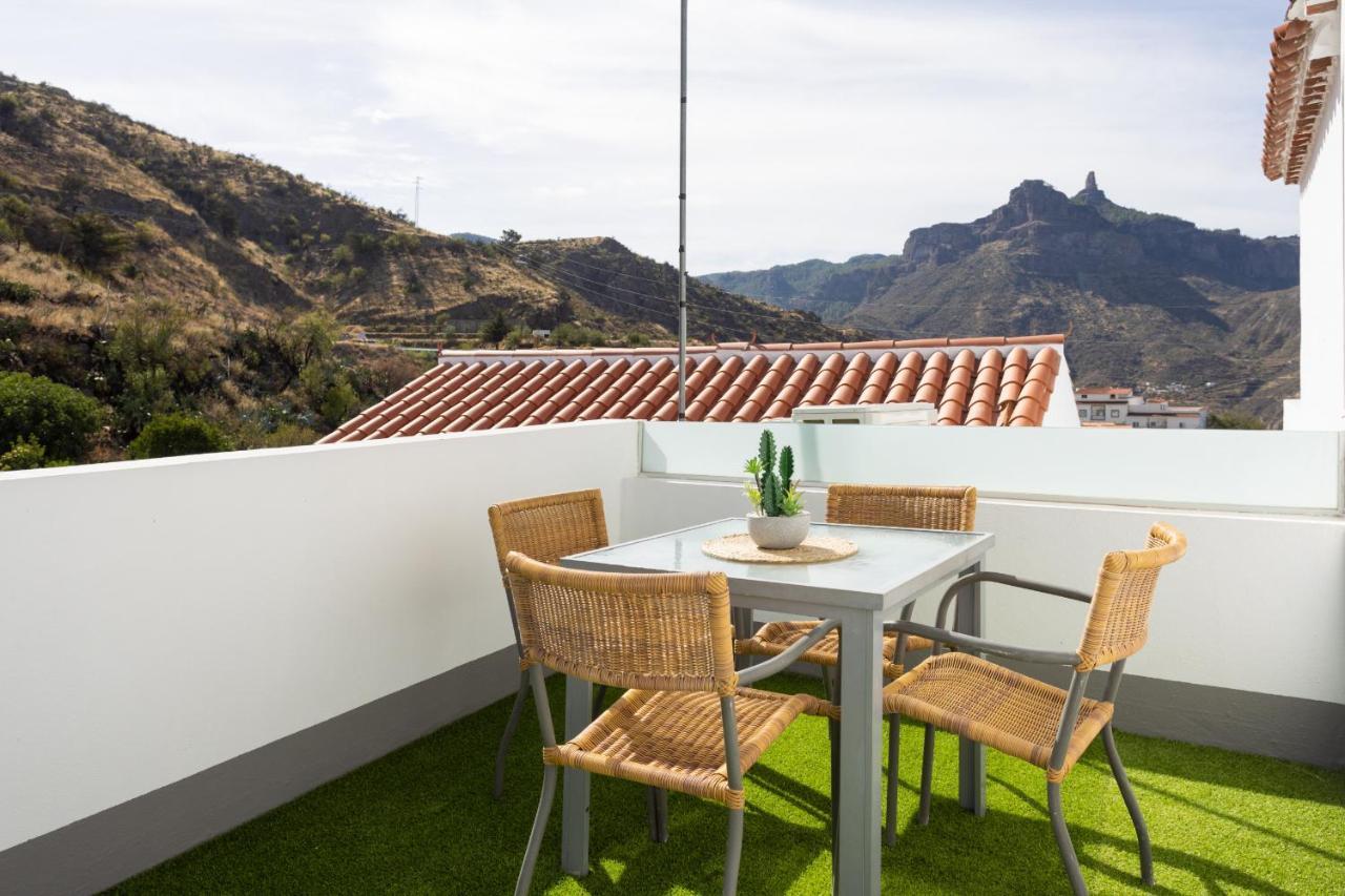 Casa Evaristo With Roque Nublo View Tejeda  Eksteriør billede