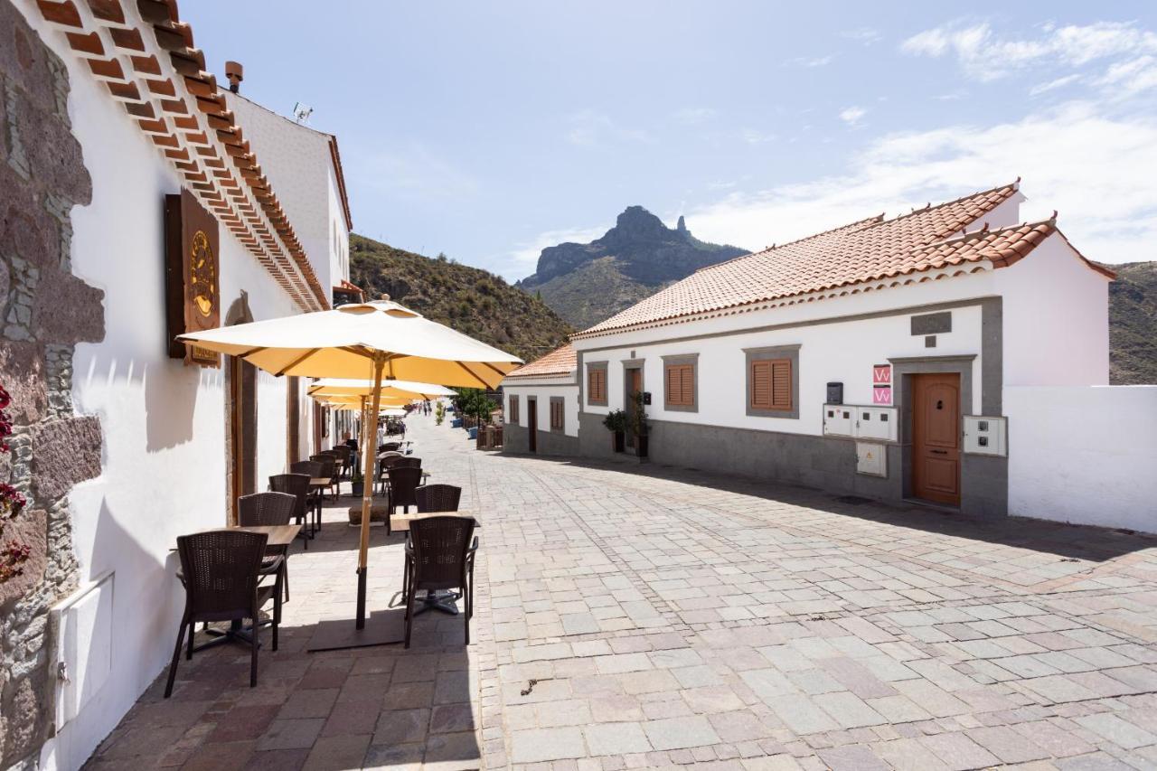 Casa Evaristo With Roque Nublo View Tejeda  Eksteriør billede