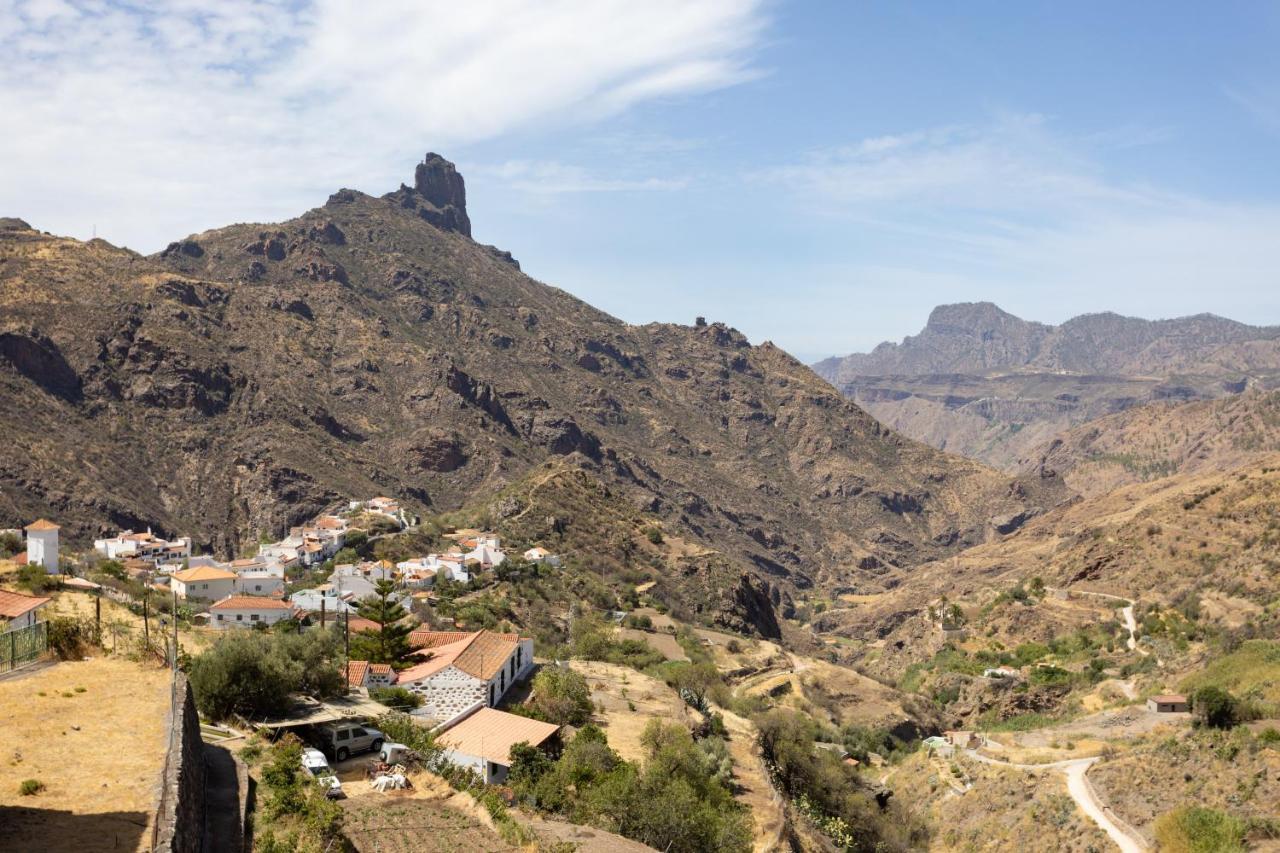 Casa Evaristo With Roque Nublo View Tejeda  Eksteriør billede