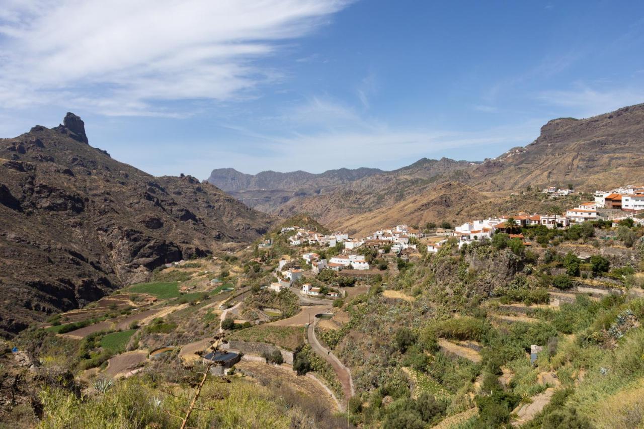 Casa Evaristo With Roque Nublo View Tejeda  Eksteriør billede
