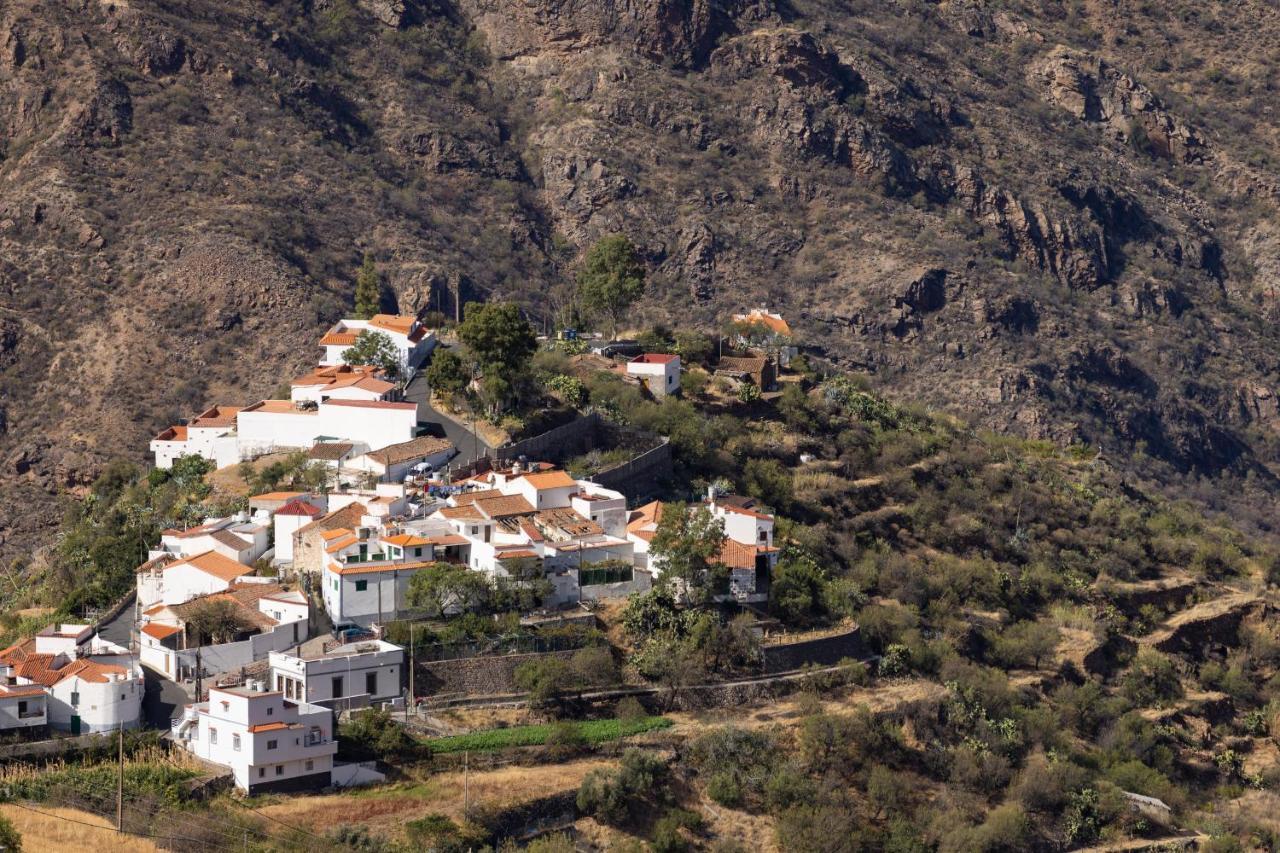 Casa Evaristo With Roque Nublo View Tejeda  Eksteriør billede